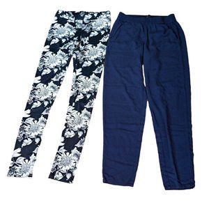 H&M Bundle of 2 Pairs Ladies Pants ~ EUC ~ XS/size 0 ~ Divided Brand